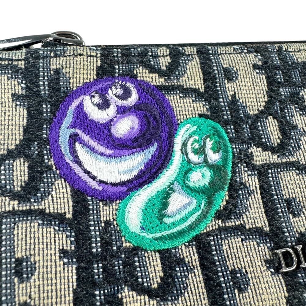 Dior x Kenny Scharf Trotter Zip Card Holder - Picture 8 of 12